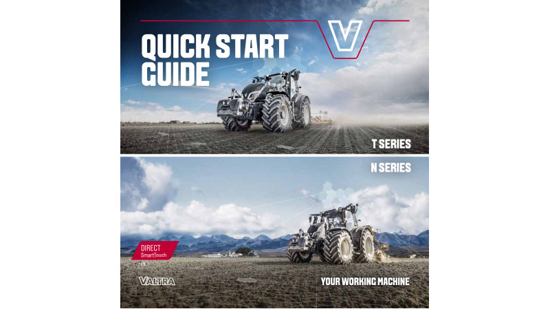 Quick start guides for N & T Series versu models